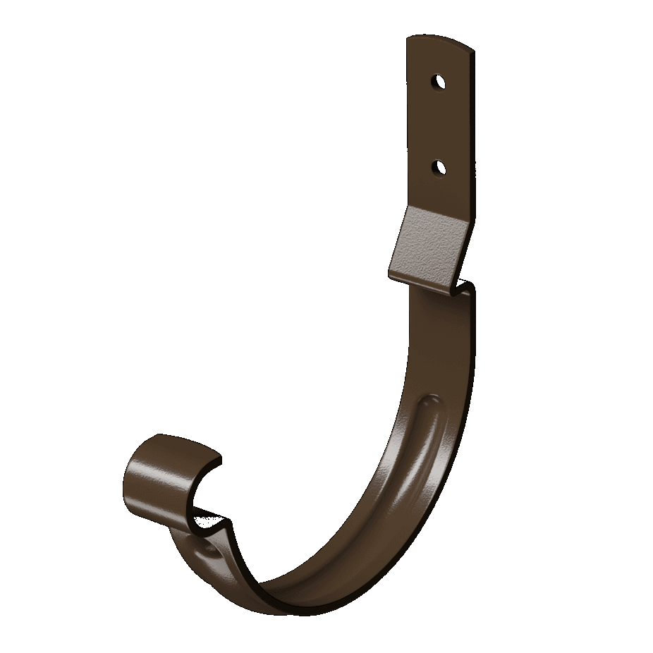 Docke STAL PREMIUM Карнизный крюк короткий D125 (Каштан 8017)