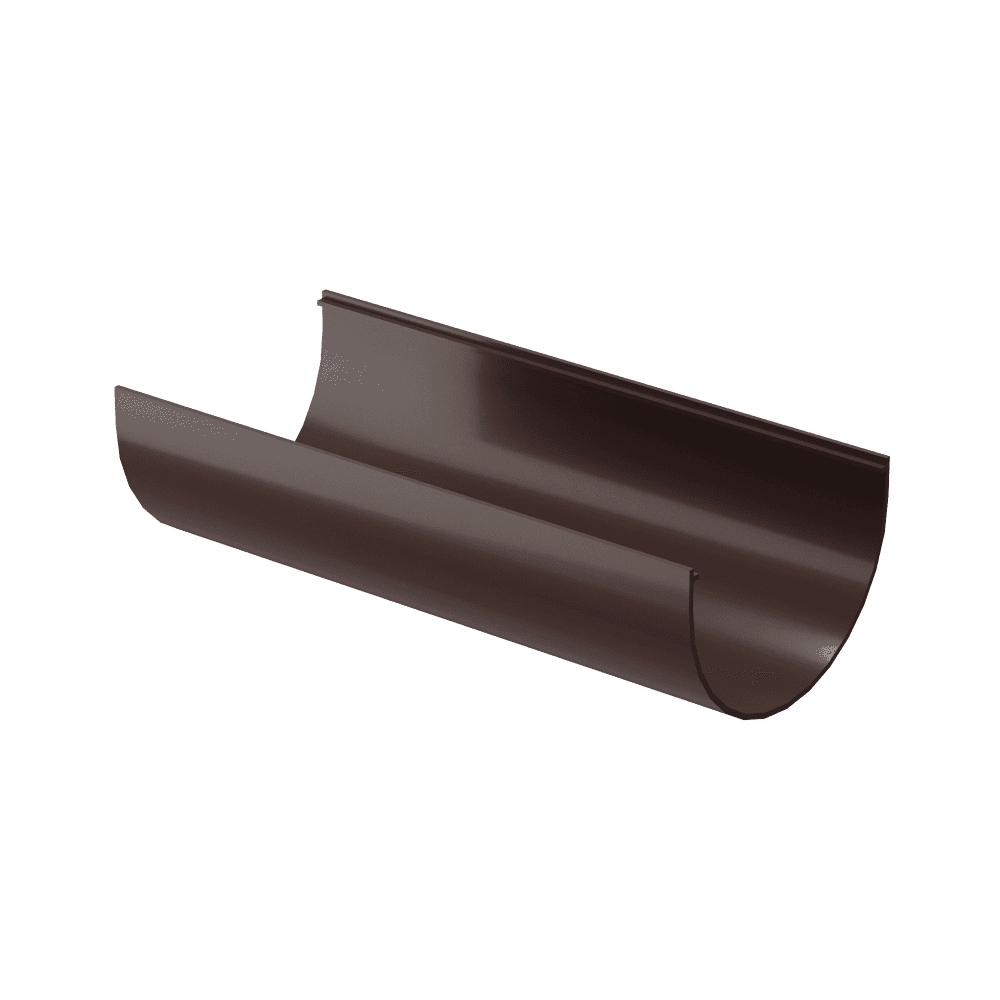 Docke STANDARD Желоб водосточный 120 мм * 3м (Темно-коричневый)