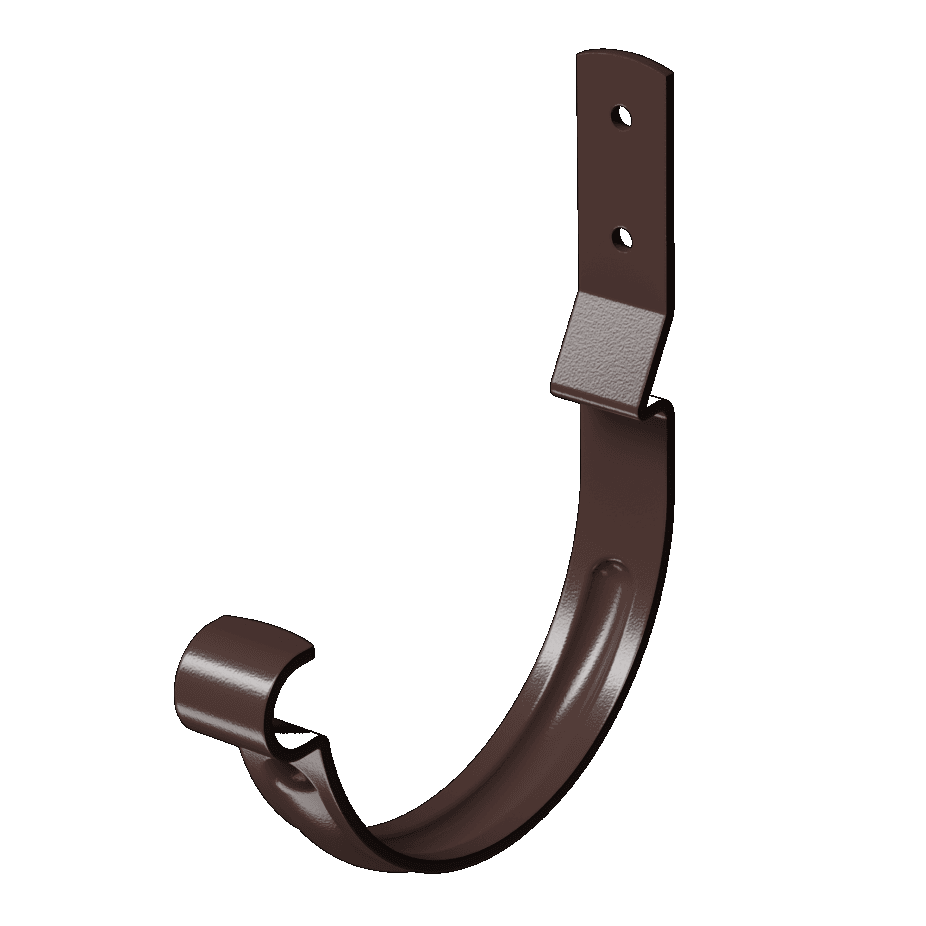 Docke STAL PREMIUM Карнизный крюк короткий D125 (Шоколад 8019)