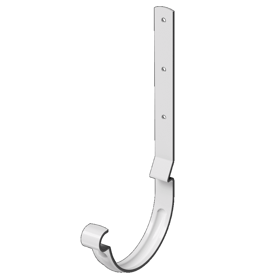 Docke STAL PREMIUM Карнизный крюк длинный D125 (Пломбир 9010)