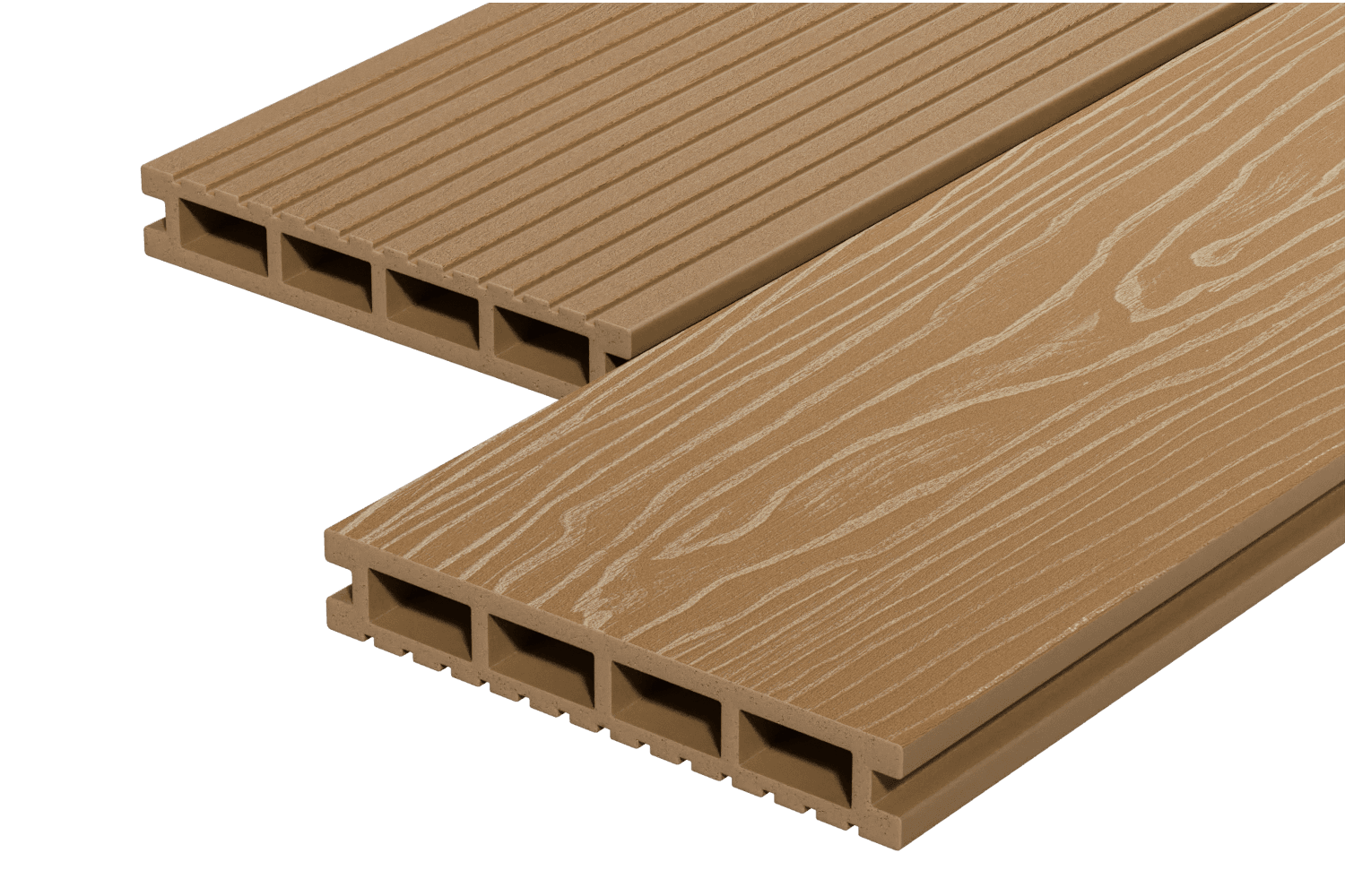 Террасная доска Decking Urban 150х24х3000 0,45м2 орех (Медовый Клен)