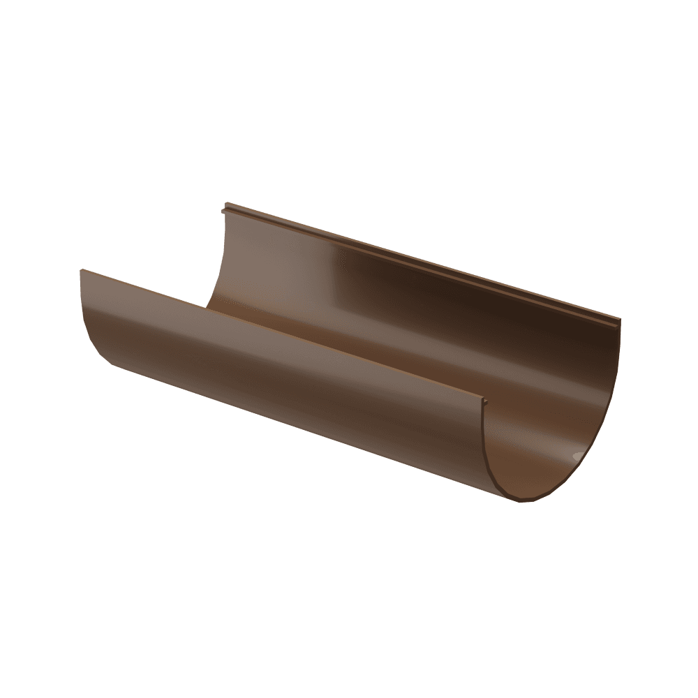Docke STANDARD Желоб водосточный 120 мм * 3м (Светло-коричневый)