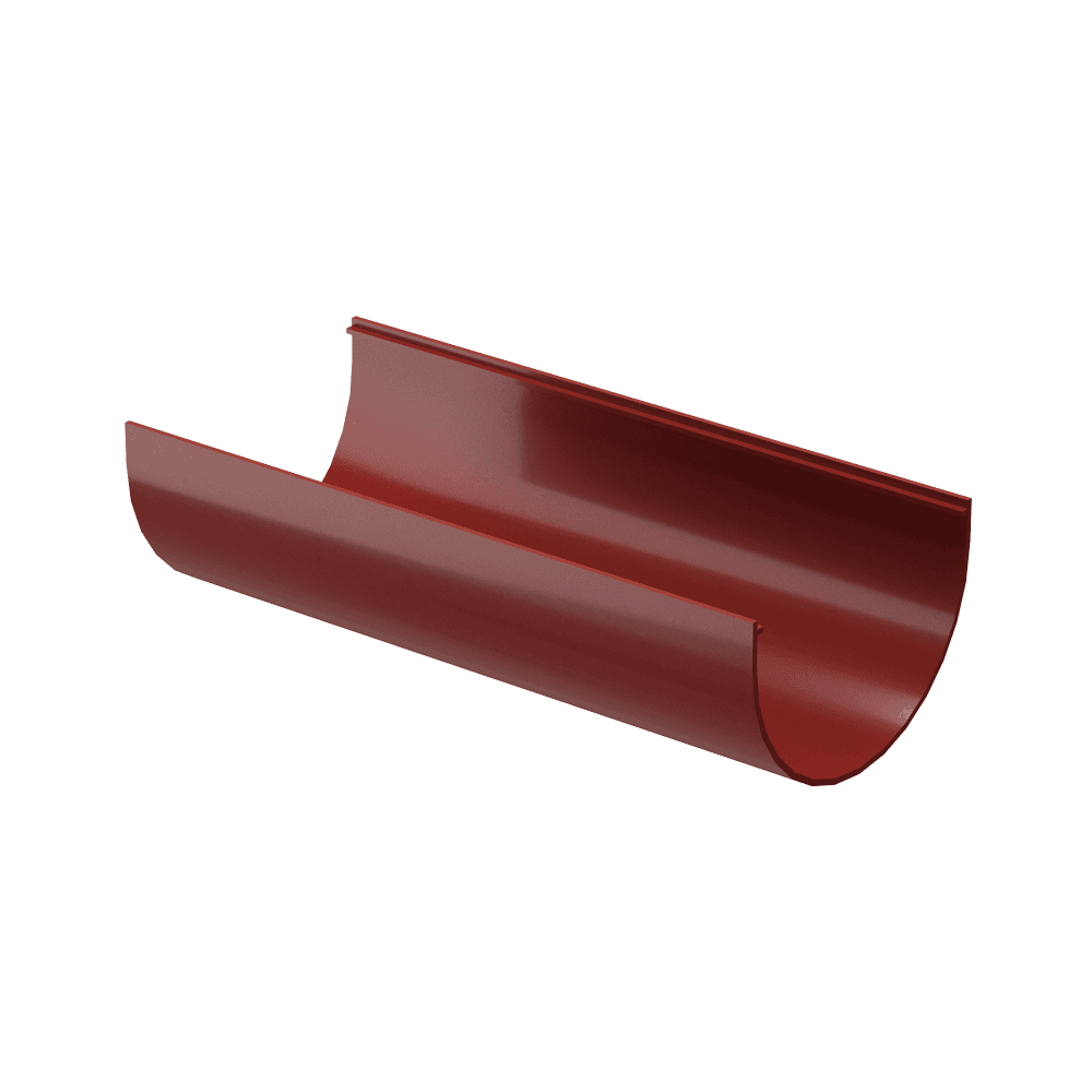 Docke STANDARD Желоб водосточный 120 мм * 3м (Красный 3005)
