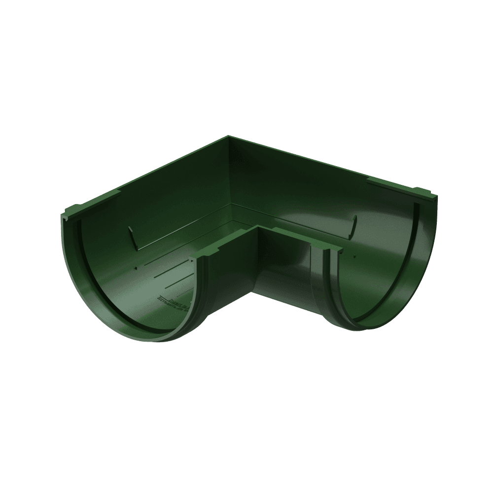 Docke STANDARD Угловой элемент 120 мм * 90° (Зеленый)